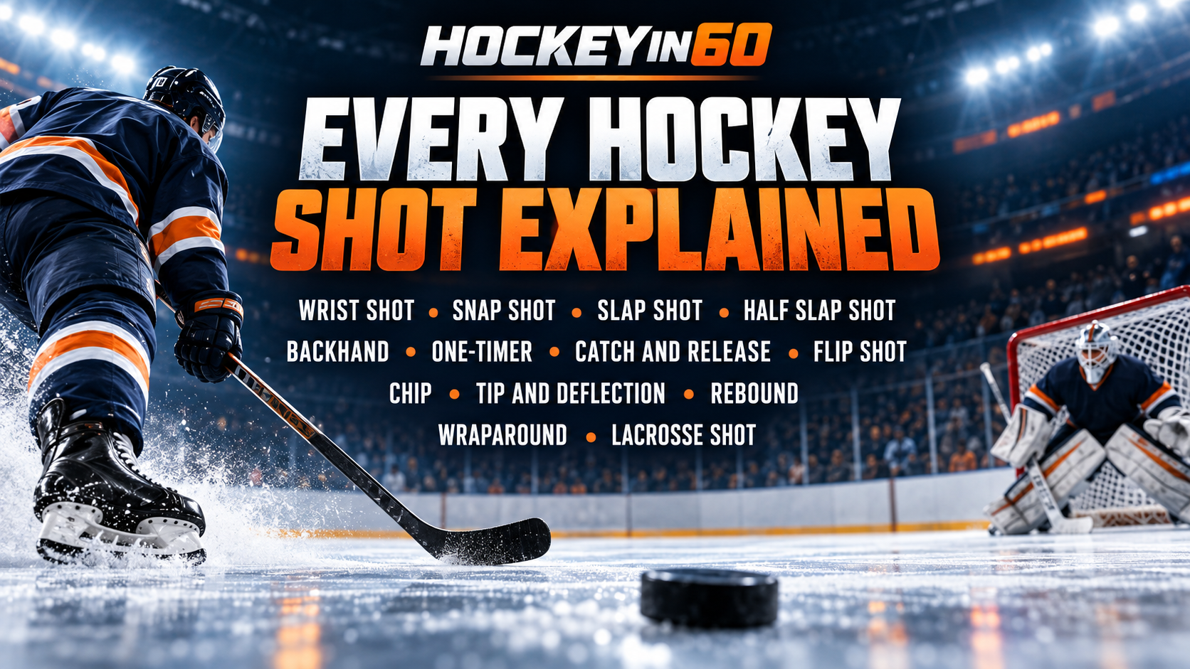 Every Hockey Shot Explained